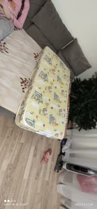 Кроватка детская классическая белая