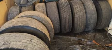 Шины грузовые 315/70Р22, 5 разные б/у