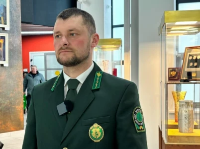 Лесничий Глушанского лесничества Бобруйского лесхоза Илья Дудаль — лучший специалист области