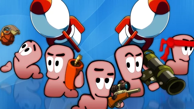 Эволюция игры Worms, от пиксилей до современной графики