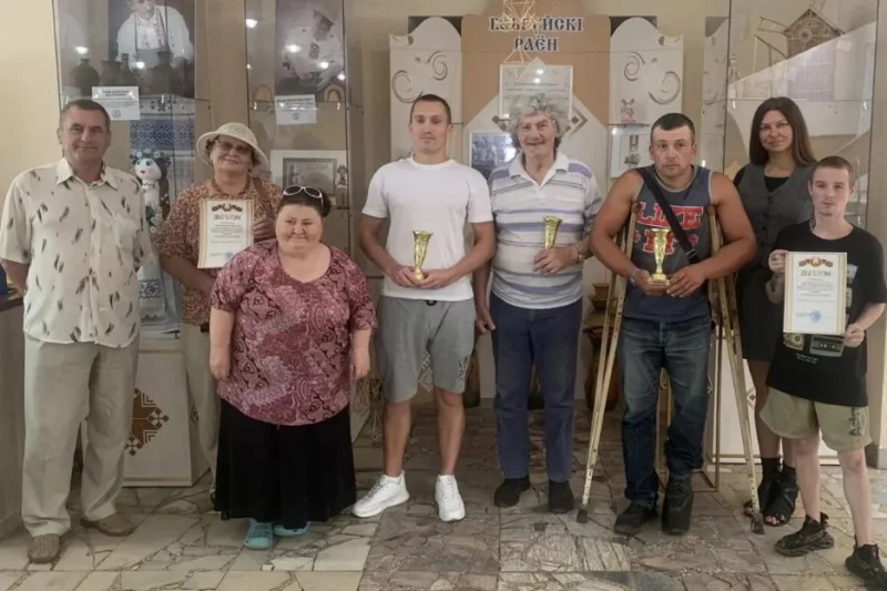 В Бобруйске прошел турнир по шашкам для людей с ограниченными возможностями