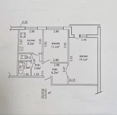 Двухкомнатная квартира по ул. Лынькова, д. 43