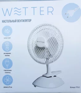Вентилятор настольный Wetter FT15-2