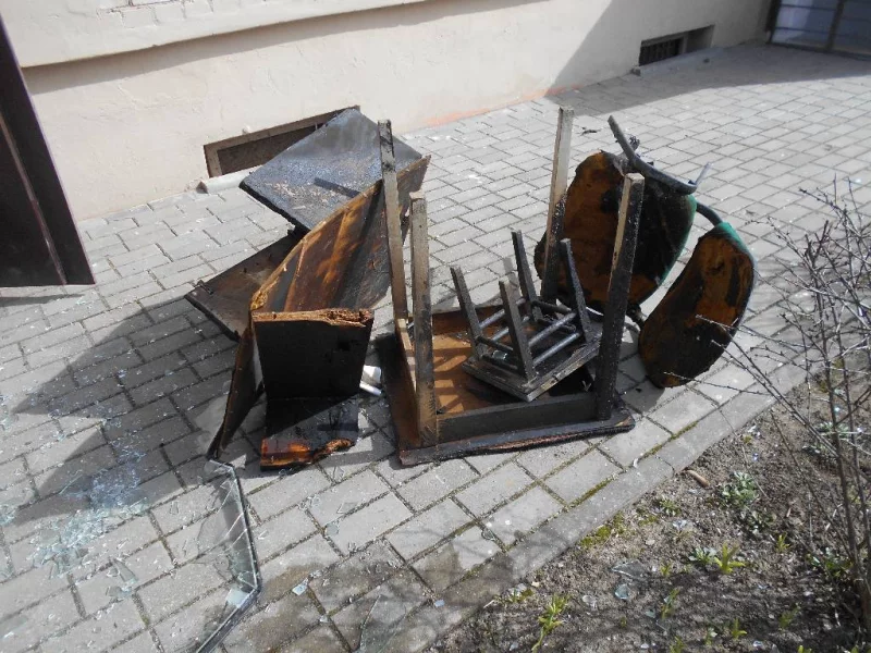 В Бобруйске на Горького горела квартира
