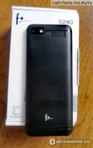 Кнопочный Телефон F+ S240