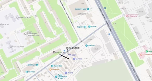 Торговое помещение, г. Бобруйск, ул. Минская, 123