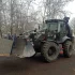 Услуги экскаватора-погрузчика.