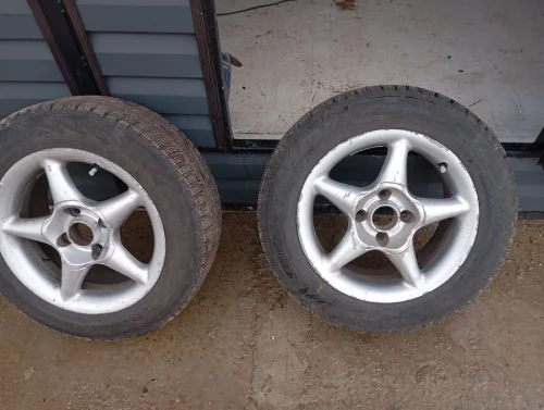 Шины 195/60 r15 и литые диски ауди