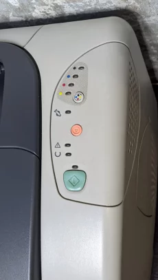 HP Color LaserJet 2550L цветной