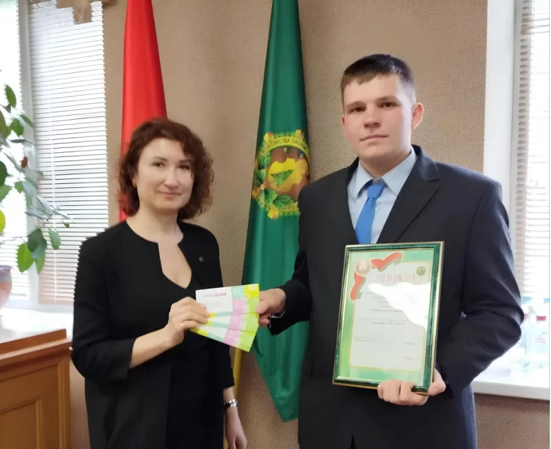 Старшеклассник Глушанской школы занял призовое место в 1-м этапе республиканского конкурса «Квiтней, мой лес!»