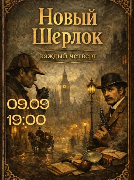 Квиз «Новый шерлок» в Бобруйске