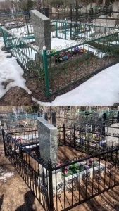 Уборка могил и места захоронения