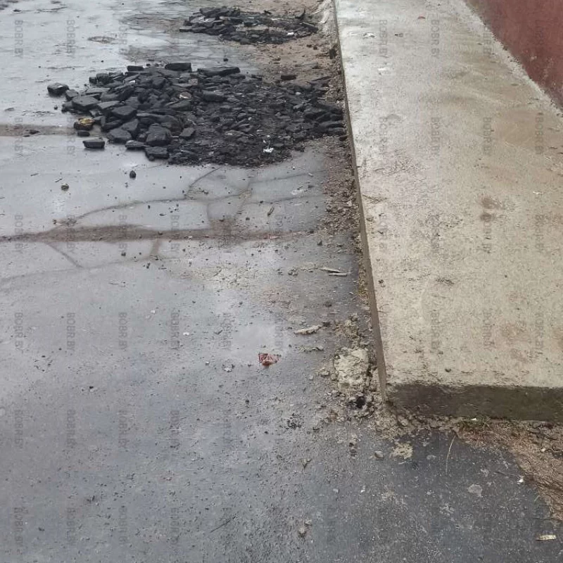 Ремонт сделали, а мусор оставили