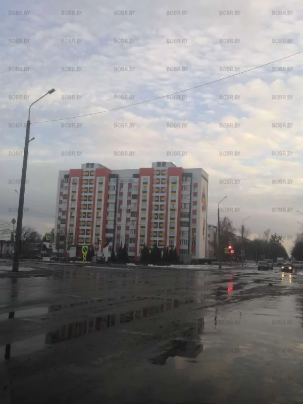 Красиво покрашенный фасад дома 