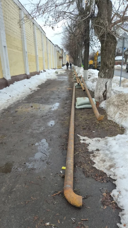 Реконструкция тепловой сети