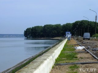 Дамба на минском море