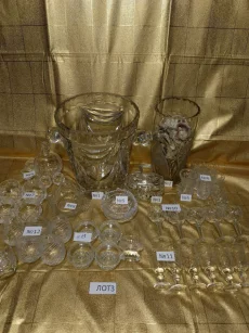 Хрусталь, стекло