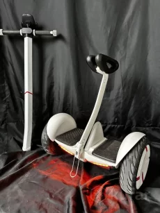 Мини-сигвей Mini Robot 36V белый, + руль