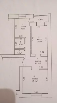 2 ком. кв., Бобруйск, пр. Строителей, 31(5 мкр)