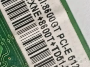 Видеокарта gt8600 512mb