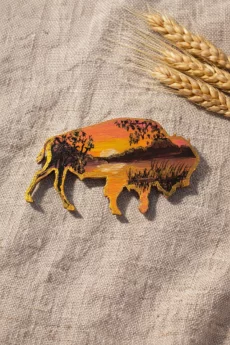 Магнит, ручная роспись