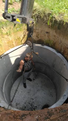 Монтаж канализации, септиков, насосных станций, очистных сооружений