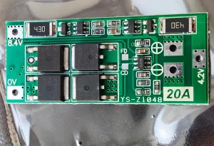 2s 18650 плата защиты 20а и плата заряда 2а type-c