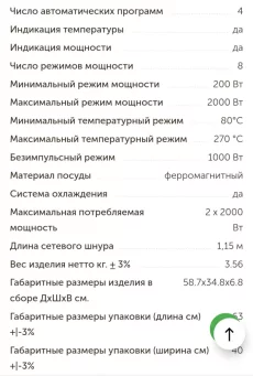 Индукционная плита