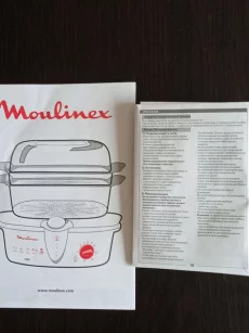Пароварка MOULINEX новая