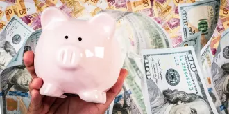 Доллар набирает, российский рубль — нет