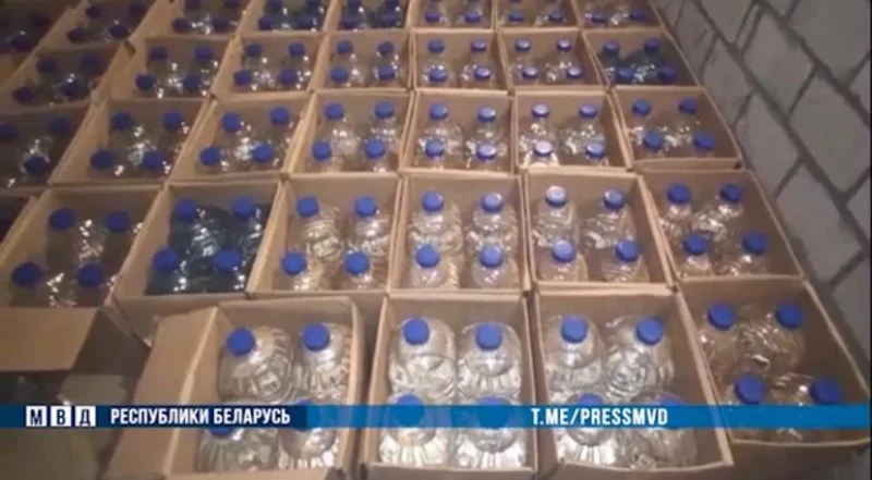 На Гомельщине изъято 3,5 тысячи литров спирта у бобруйчанина