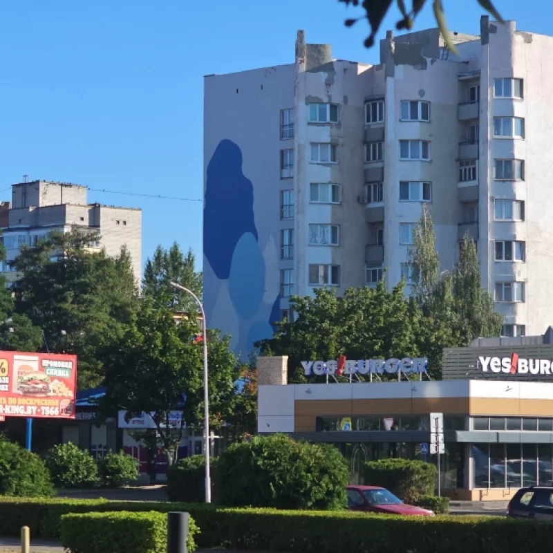 Новый мурал, наверное еще не закончен