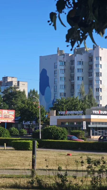 Новый мурал, наверное еще не закончен