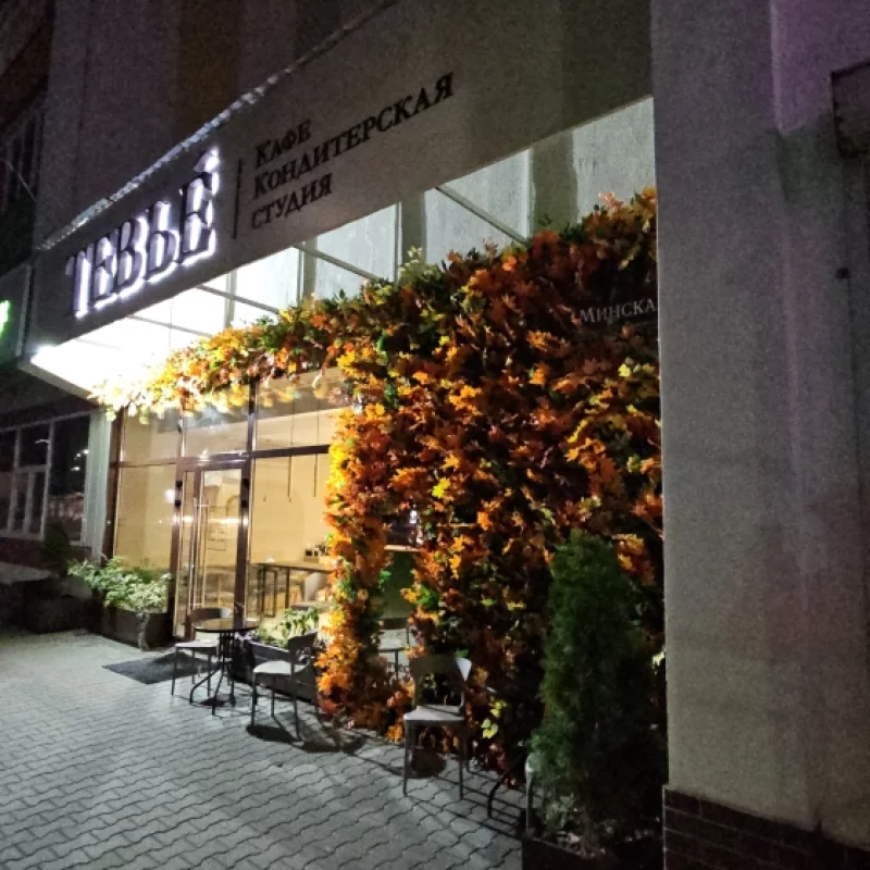 Новое оформление фасада Тевье