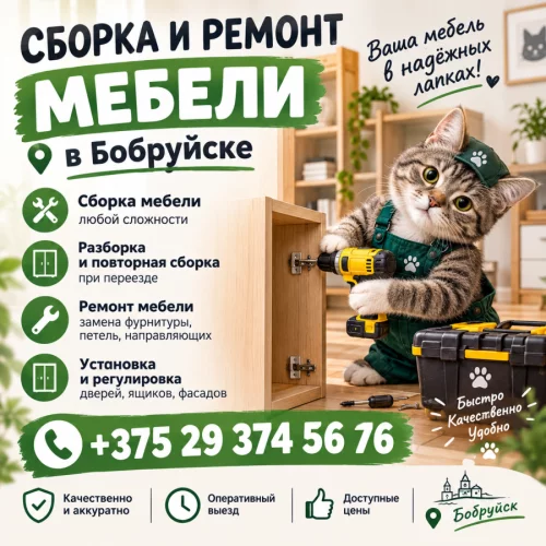 Сборка и ремонт мебели