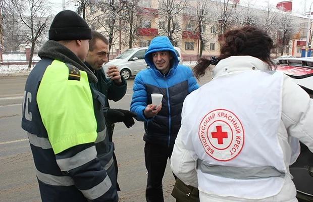 ГАИ Бобруйска угостят водителей ароматным чаем