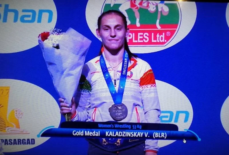 Двукратная чемпионка мира – Ванесса Колодинская!