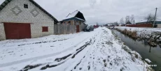 Участок с начатым строительством