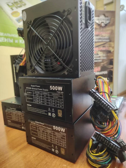 Блок питания SuperPower 500 Вт НОВЫЙ 65 руб