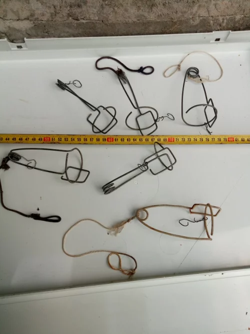 Кротоловки для дачного участка, б/у, 6 штук