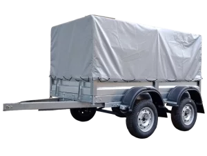 Двухосный прицеп с тентом AVTOS A35P2B (2ОСН) 3500*1500*300ММ