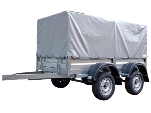 Двухосный прицеп с тентом AVTOS A35P2B (2ОСН) 3500*1500*300ММ