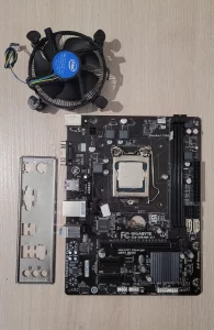Материнская плата с кулером socket 1150