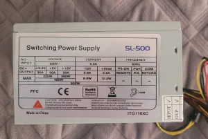 Блок питания 500W