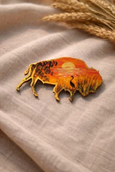 Магнит, ручная роспись