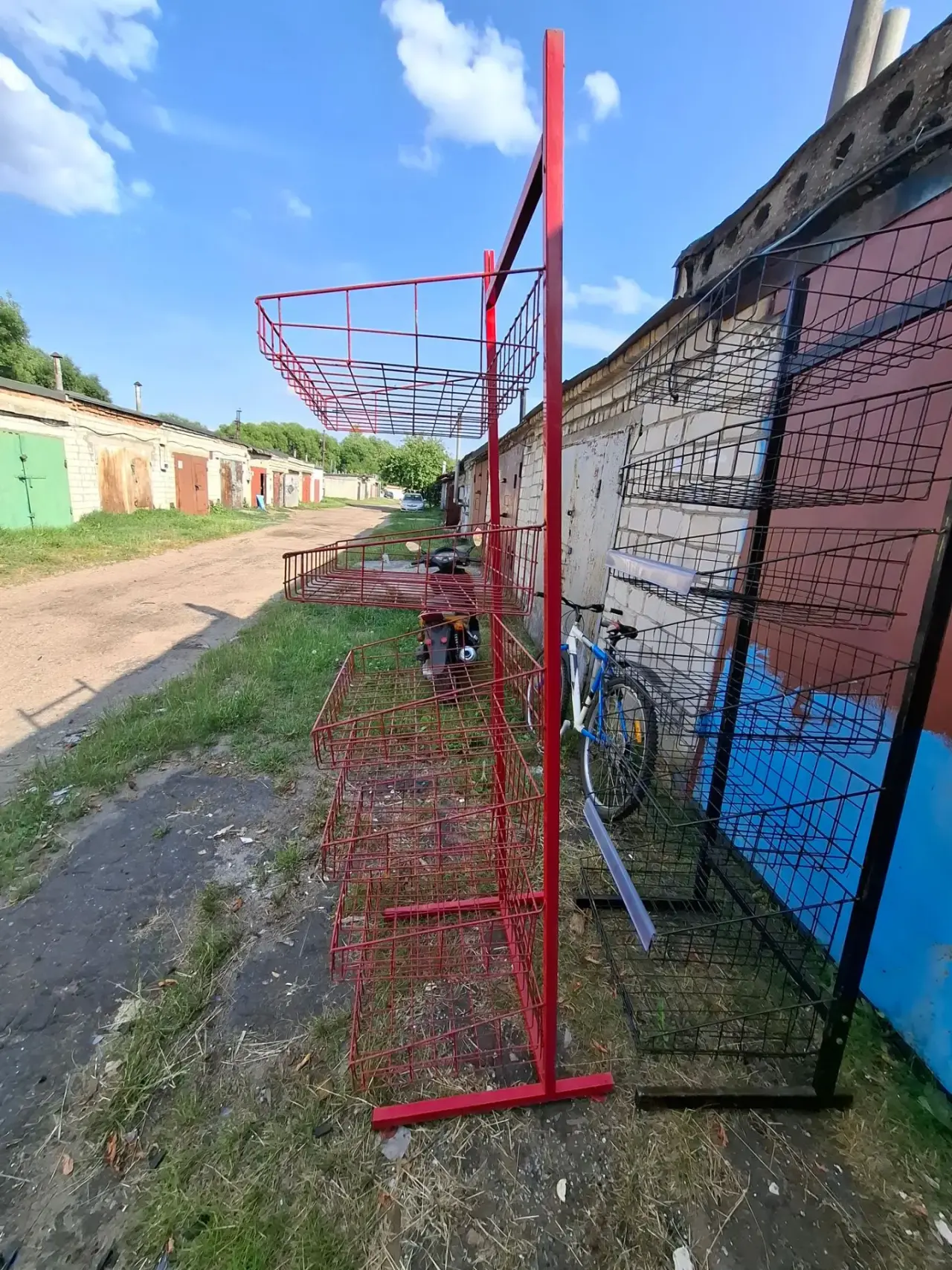 Стеллаж металлический