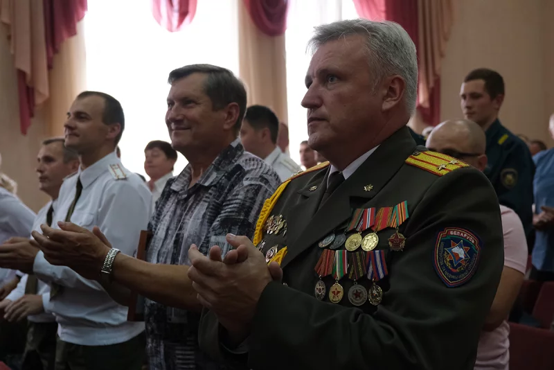 День пожарной службы отметили Бобруйские спасатели