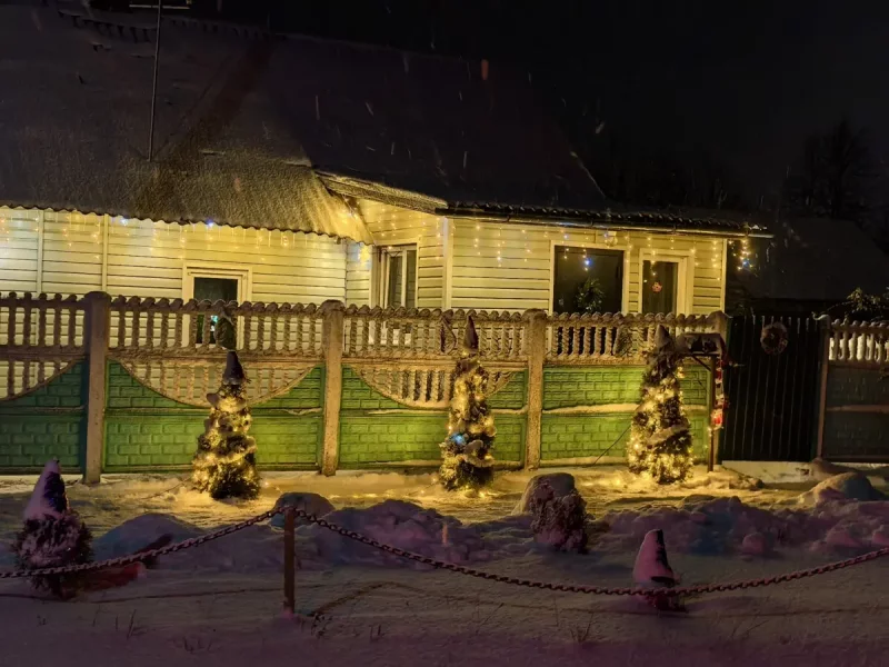 Год благоустройства в Бобруйском районе завершился конкурсом на лучшее новогоднее украшение