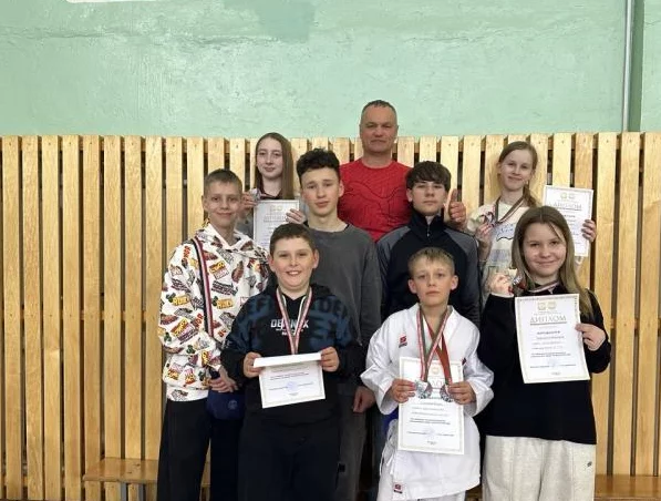 Бобруйские каратисты успешно выступили на «Кубке Полесья» в Мозыре