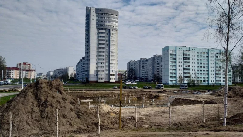 В Бобруйске строят третий небоскреб